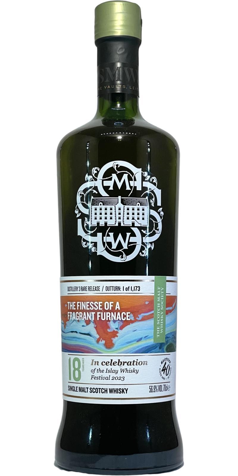 Bowmore SMWS Distillery 3 Rare Release The finesse of a fragrant furnace