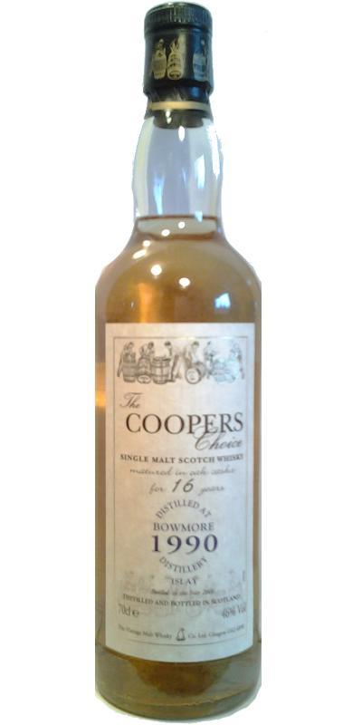 Bowmore 1990 VM The Cooper's Choice