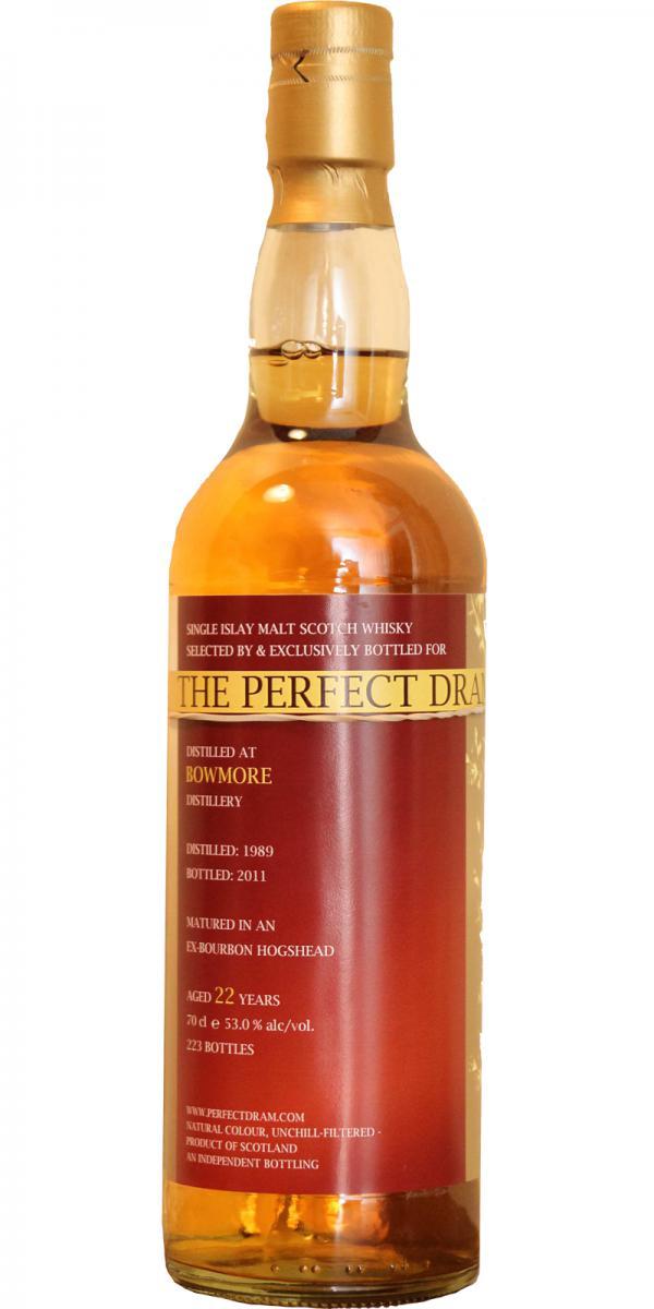 Bowmore 1989 TWA The Perfect Dram
