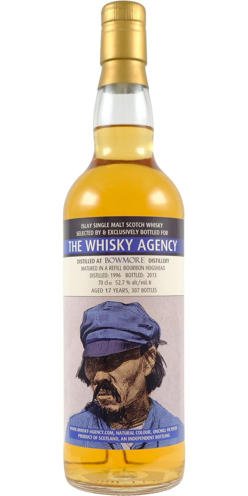 Bowmore 1996 TWA Faces