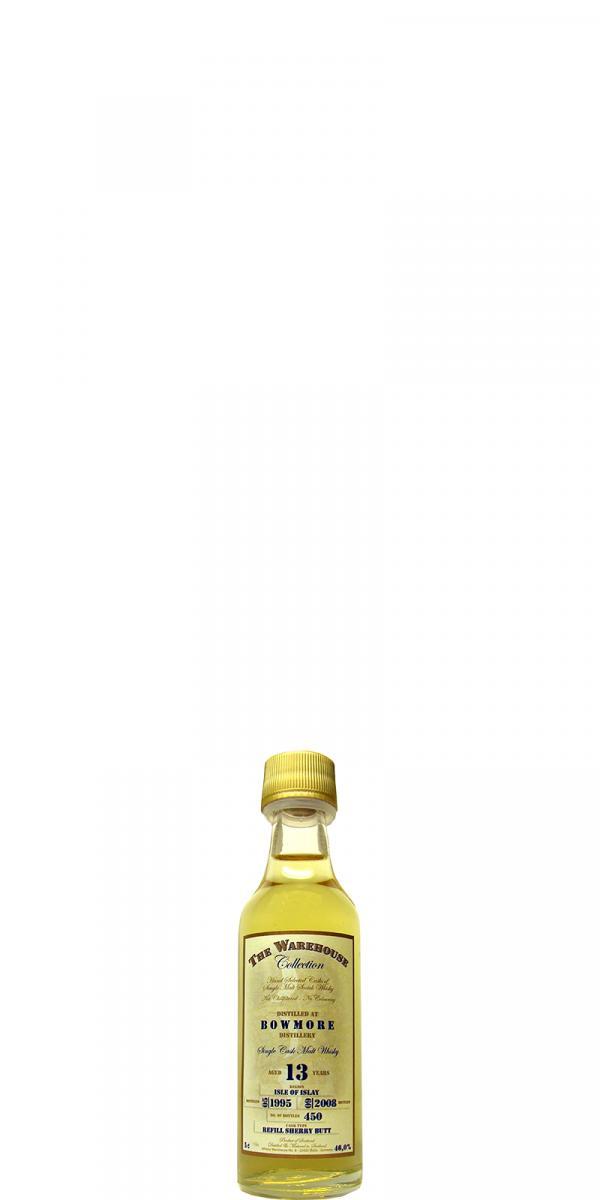 Bowmore 1995 WW8 The Warehouse Collection