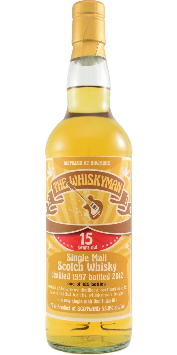 Bowmore 1997 TWhm It's only single malt (but I like it)