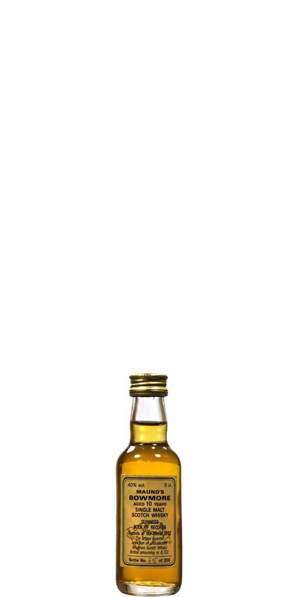 Bowmore 10-year-old UD Guinness World Record Collection