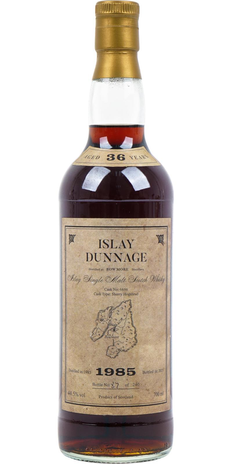 Bowmore 1985 UD Islay Dunnage