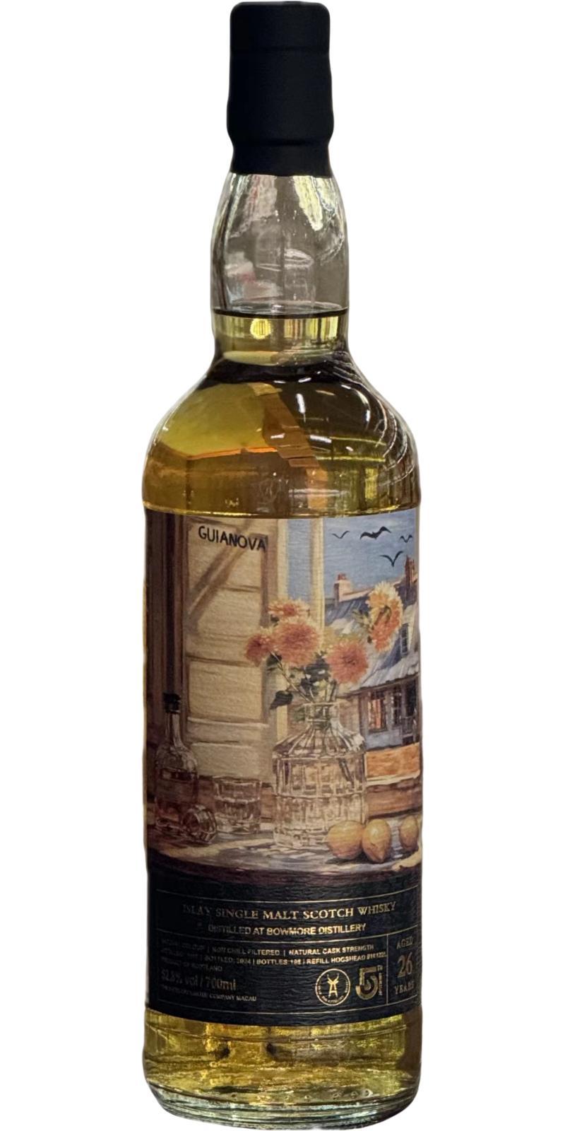 Bowmore 1997 UD Guianova