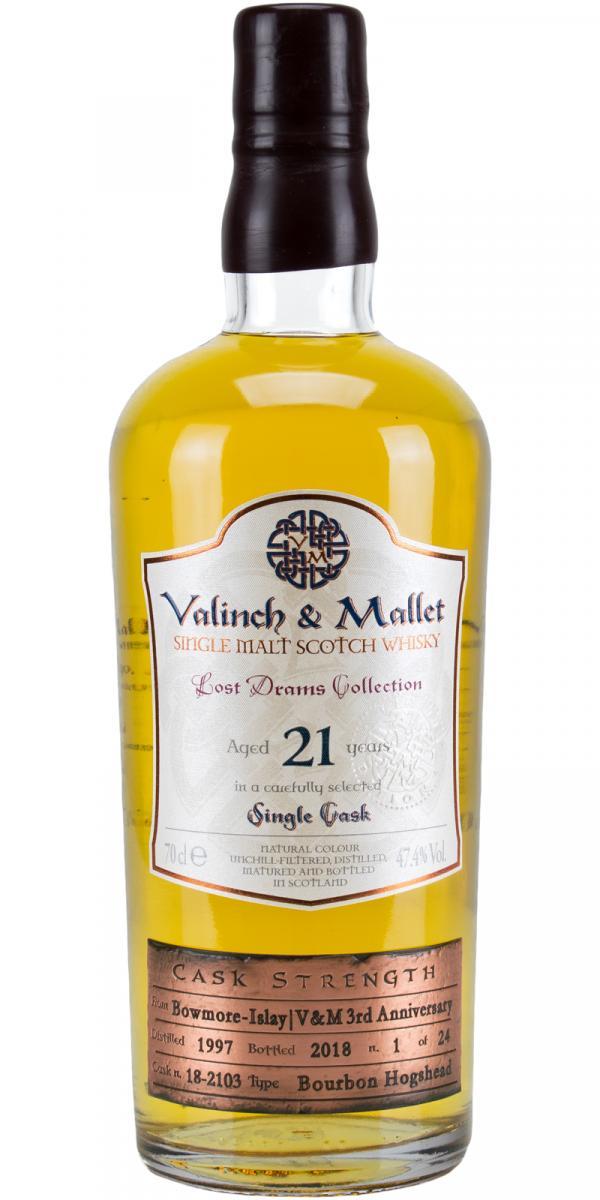 Bowmore 1997 V&M Lost Drams Collection