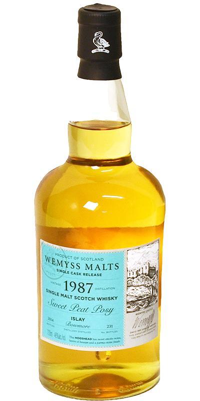 Bowmore 1987 Wy Sweet Peat Posy