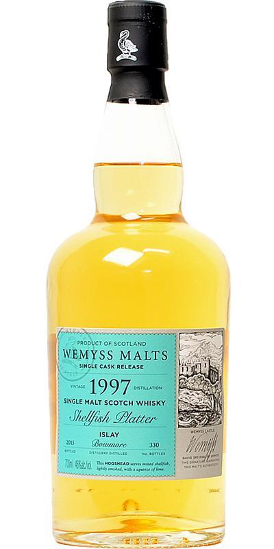 Bowmore 1997 Wy Shellfish Platter