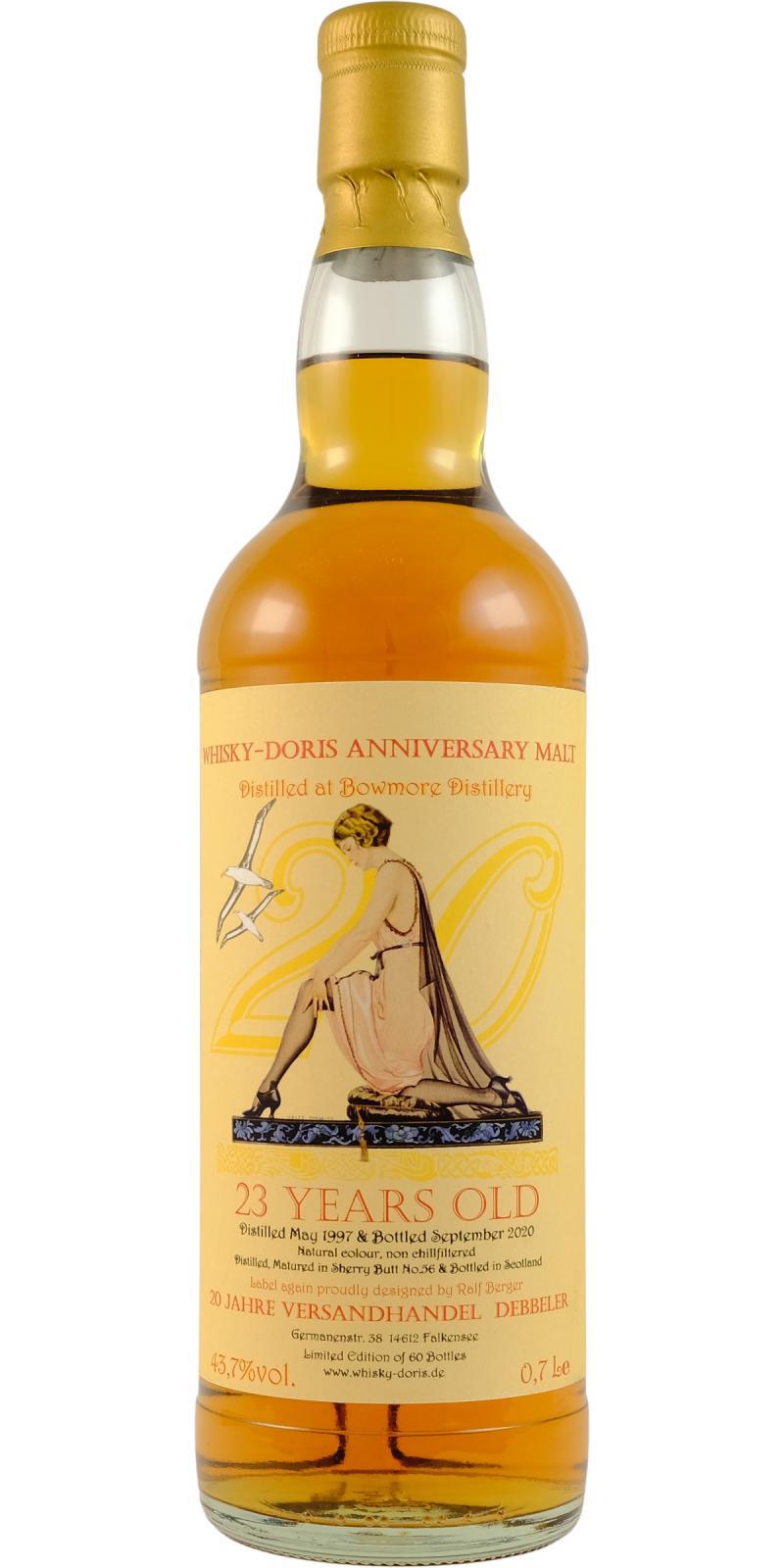 Bowmore 1997 WD Anniversary Malt