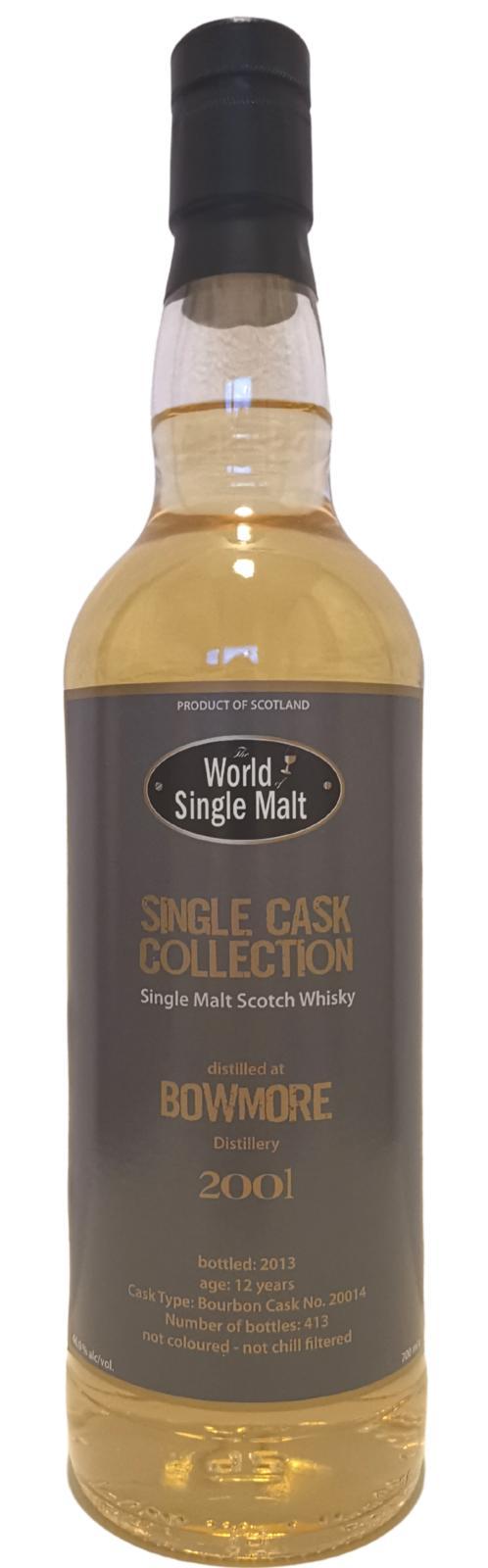 Bowmore 2001 WSM Single Cask Collection