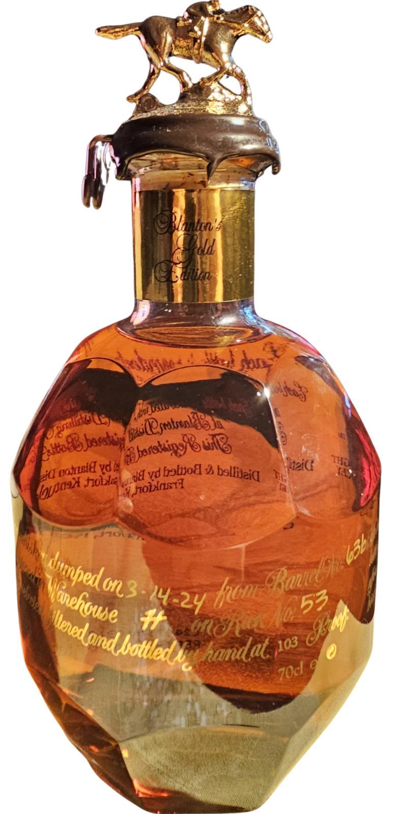 Blanton's Gold Edition 636-53