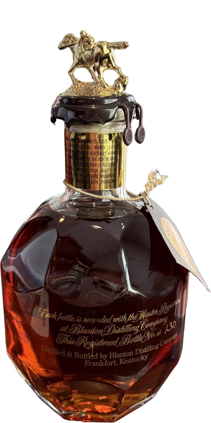 Blanton's Gold Edition Single Barrel Bourbon Whiskey