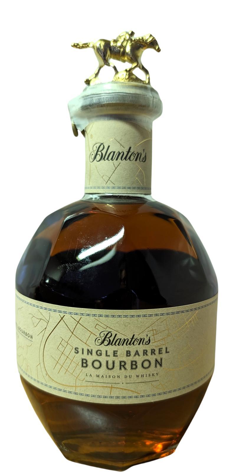 Blanton's Single Barrel Kentucky Straight Bourbon Whiskey