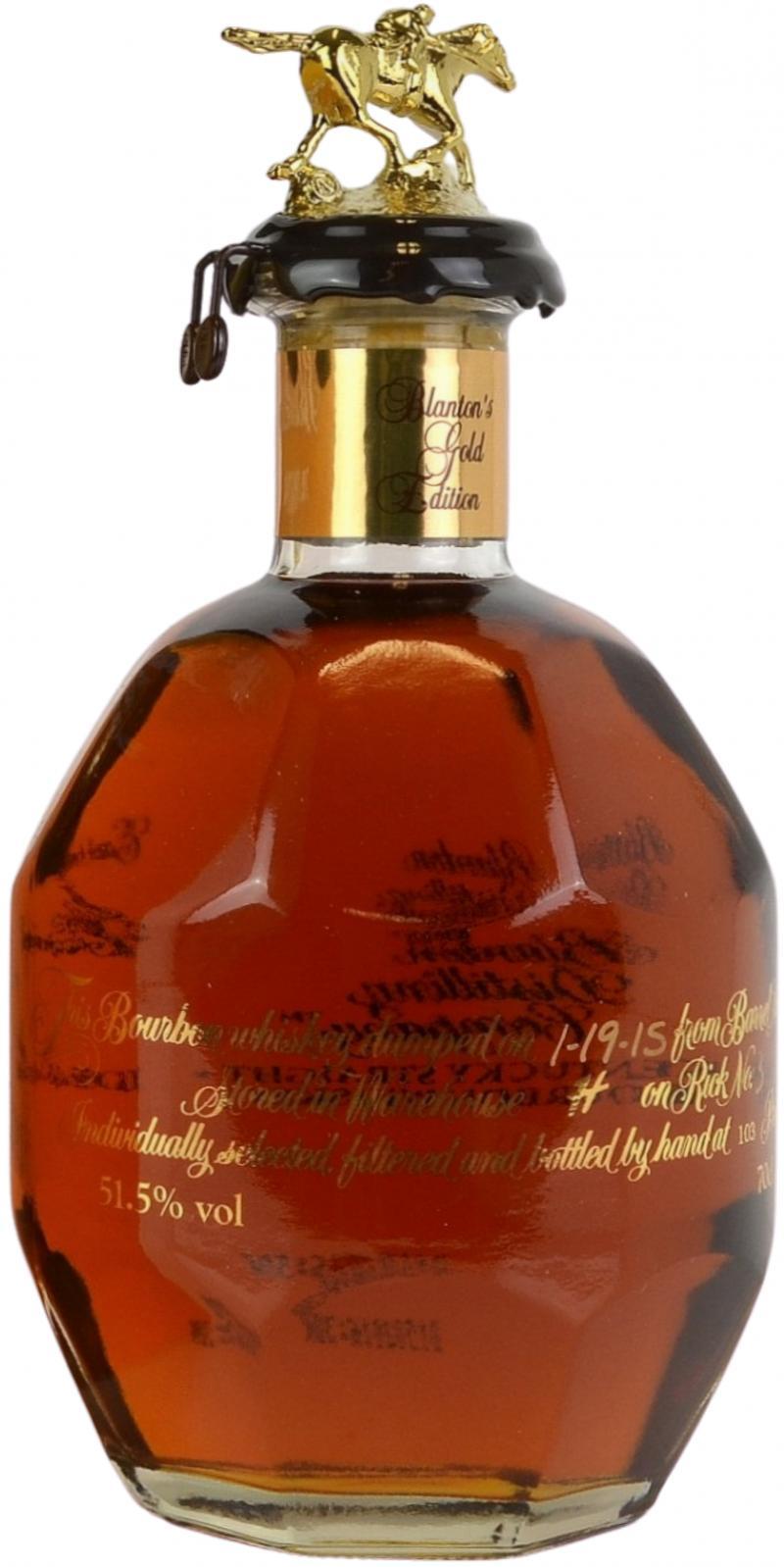 Blanton's Single Barrel Gold Edition