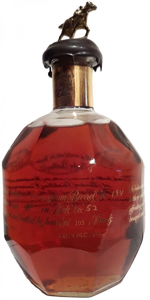 Blanton's Single Barrel Gold Edition