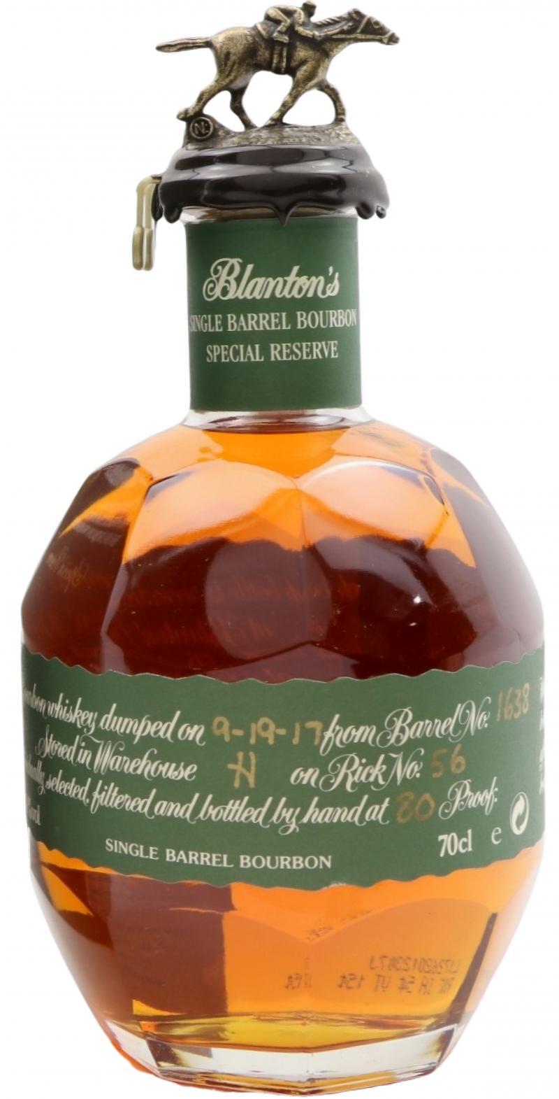 Blanton's Single Barrel Special Reserve
