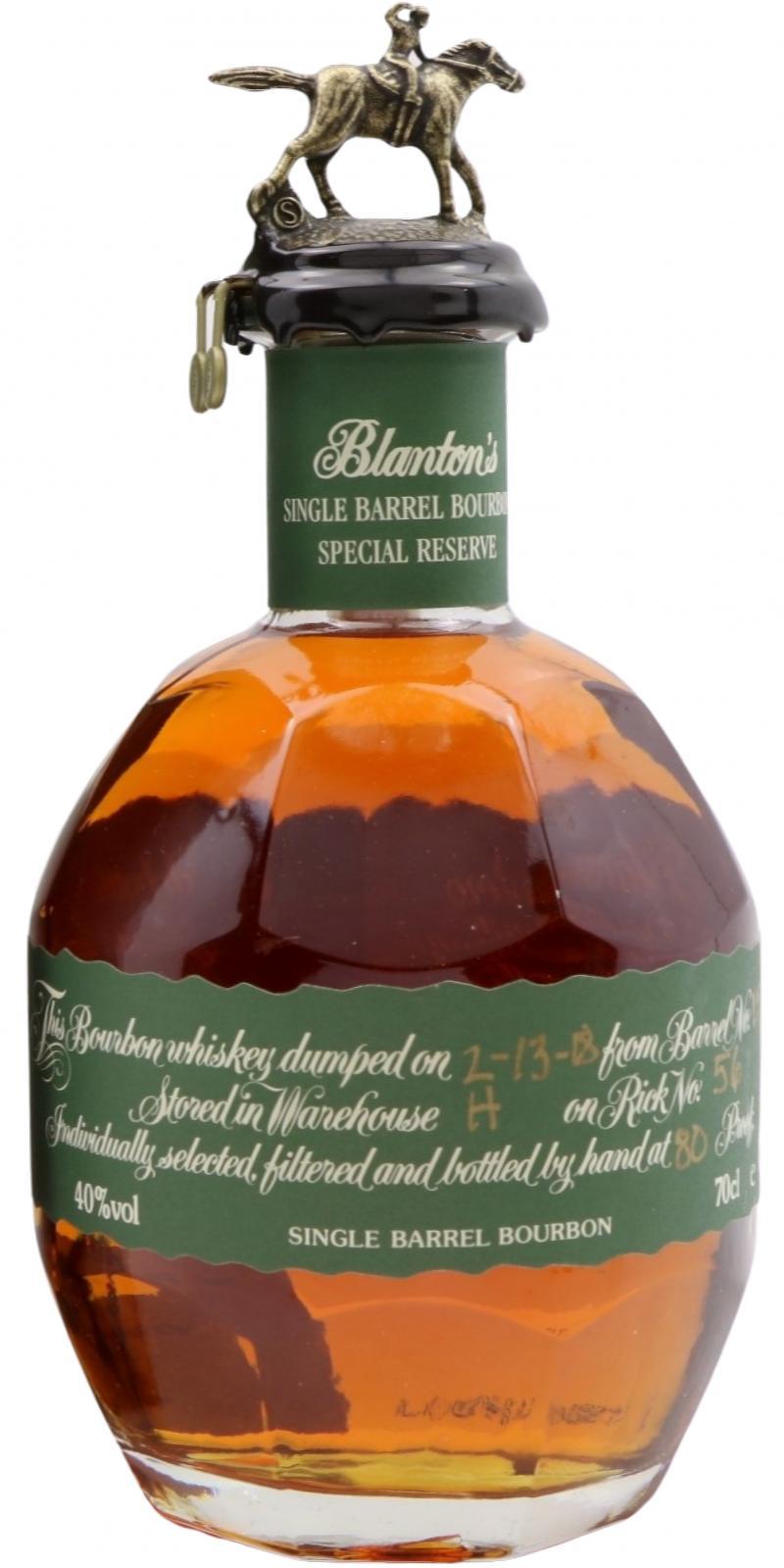 Blanton's Single Barrel Special Reserve
