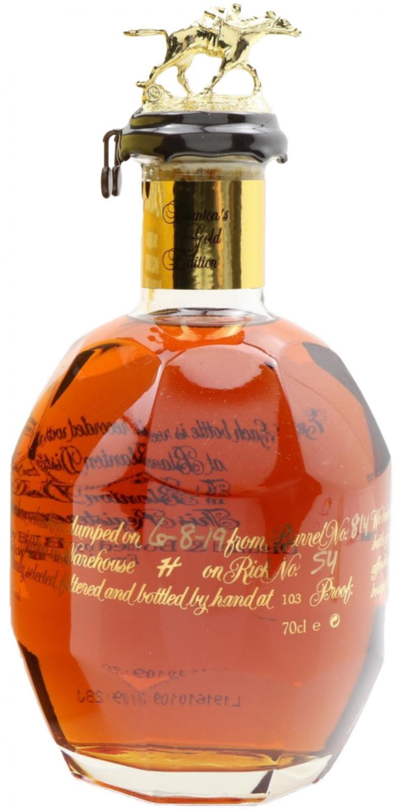 Blanton's Single Barrel Gold Edition