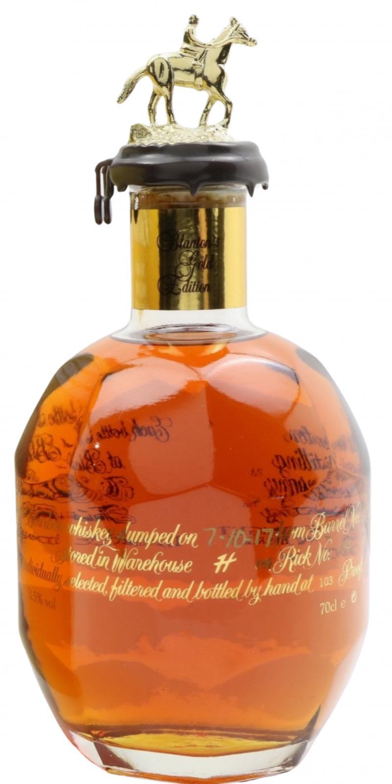 Blanton's Single Barrel Gold Edition