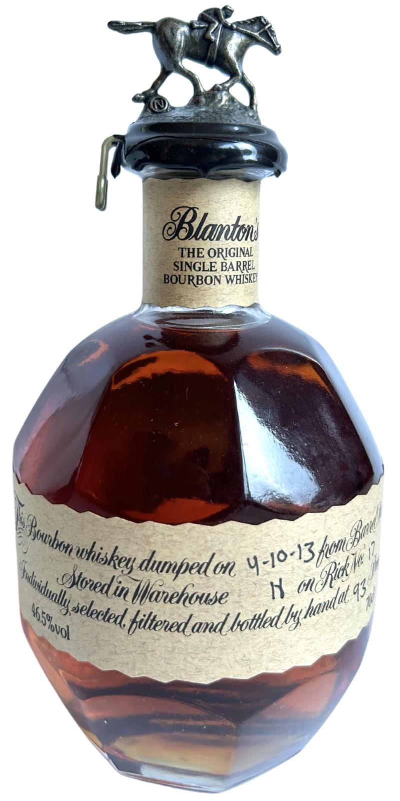 Blanton's Single Barrel