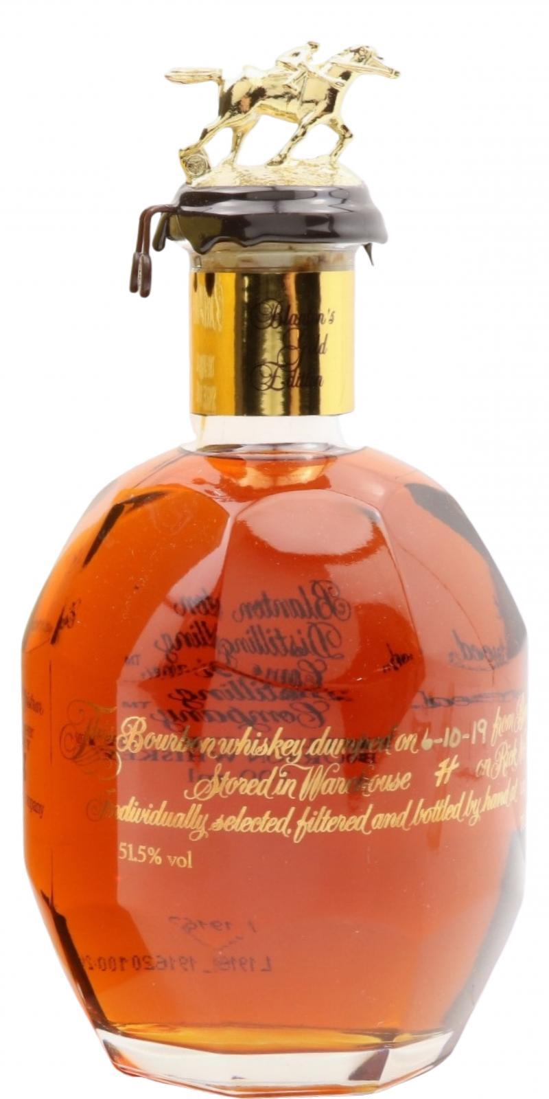 Blanton's Single Barrel Gold Edition