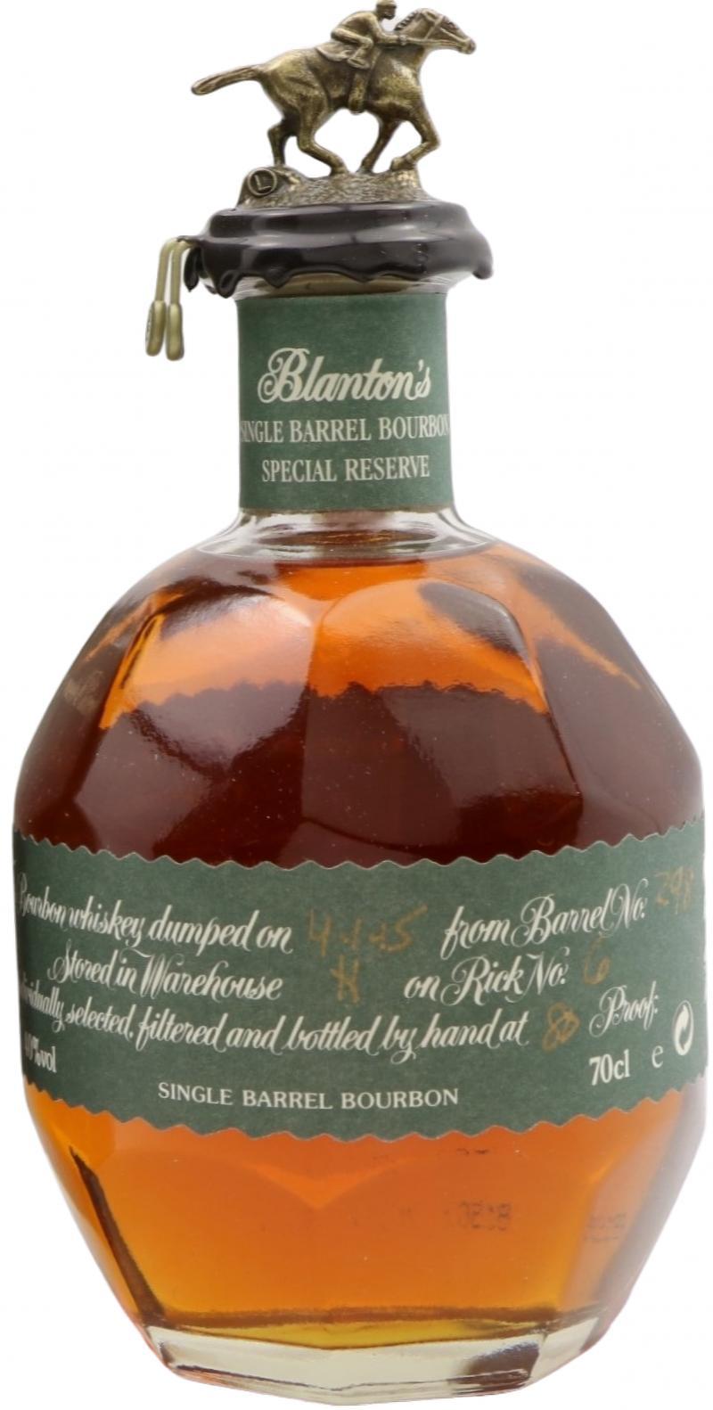 Blanton's Single Barrel Special Reserve