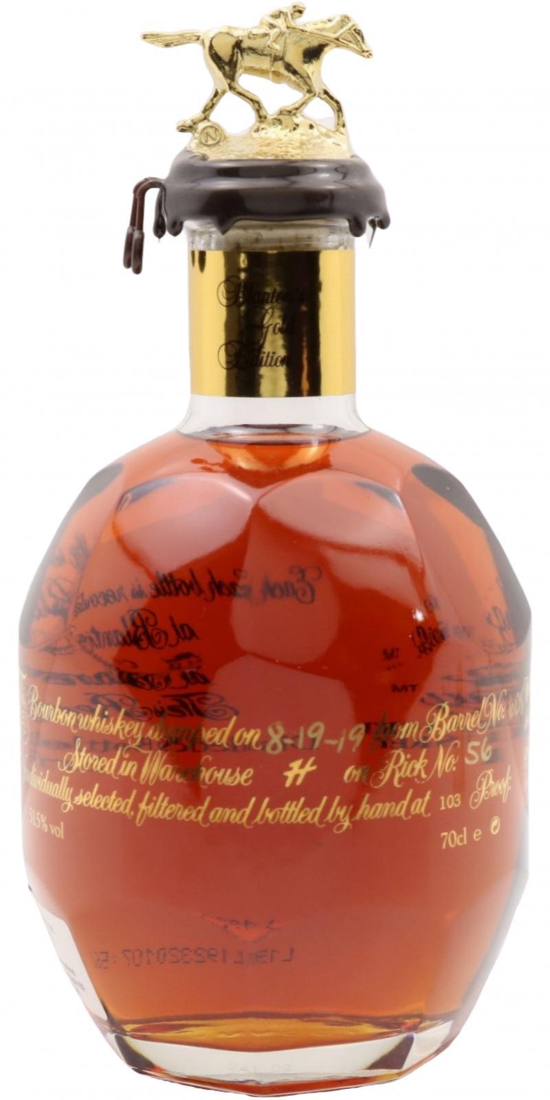 Blanton's Single Barrel Gold Edition