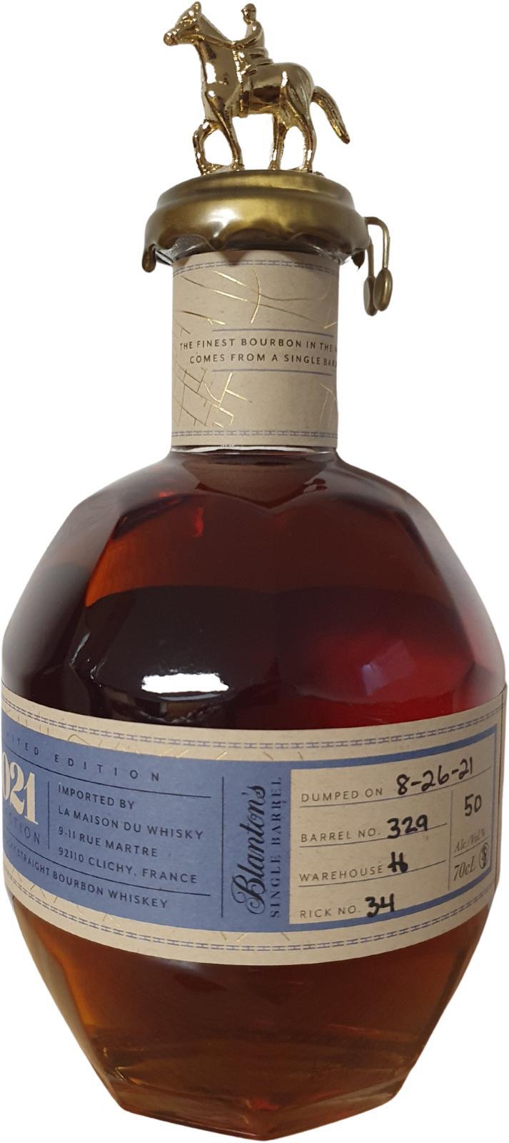 Blanton's Single Barrel France Conquête