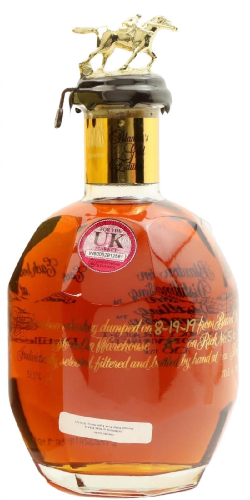 Blanton's Single Barrel Gold Edition