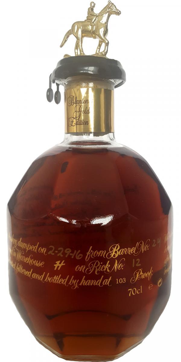 Blanton's Single Barrel Gold Edition