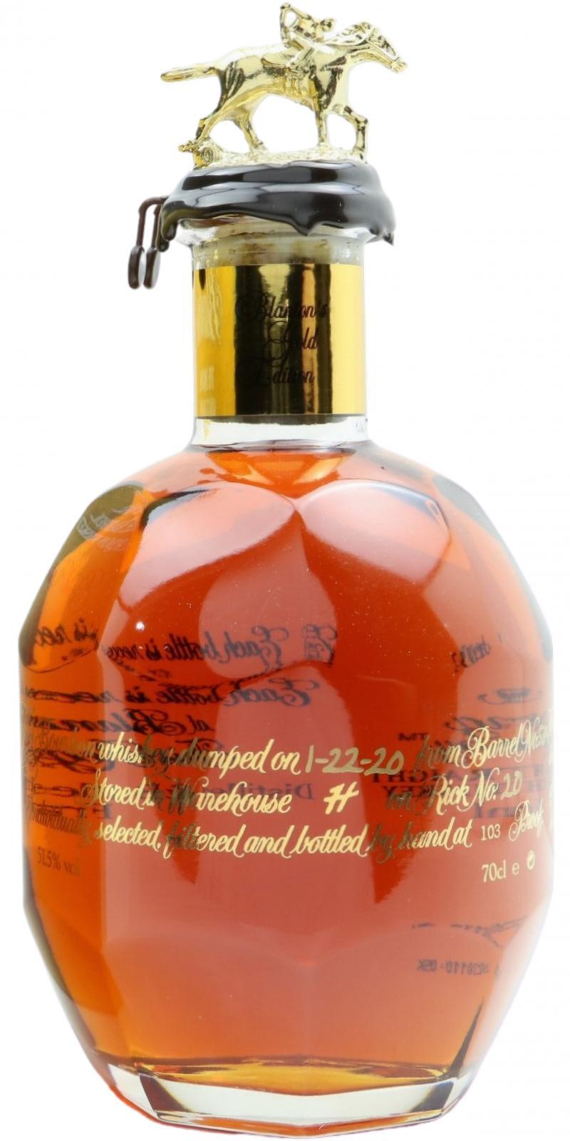 Blanton's Single Barrel Gold Edition