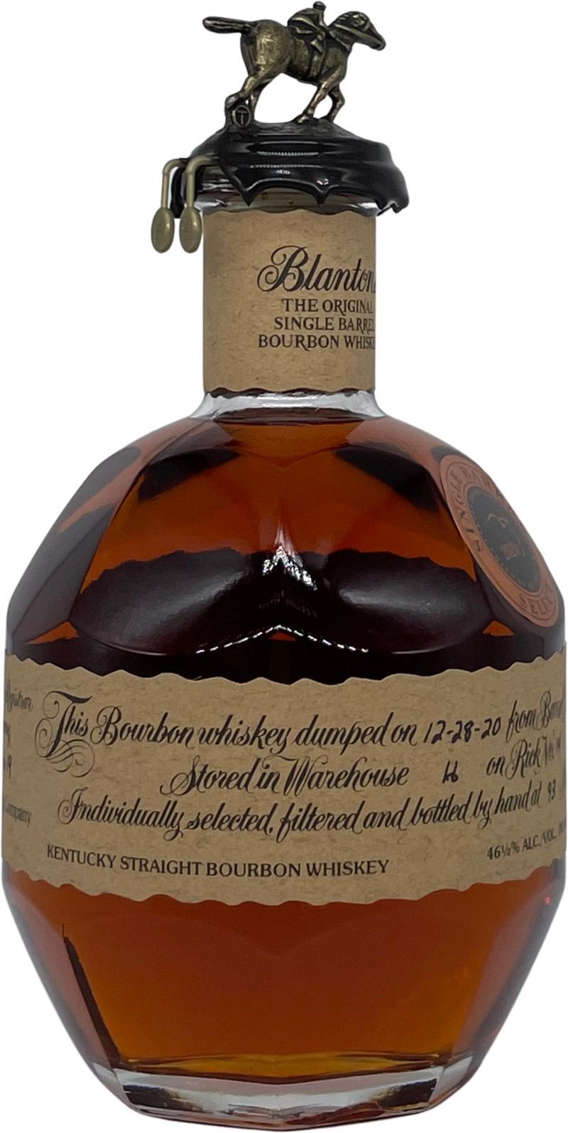 Blanton's Single Barrel Single Barrel Select
