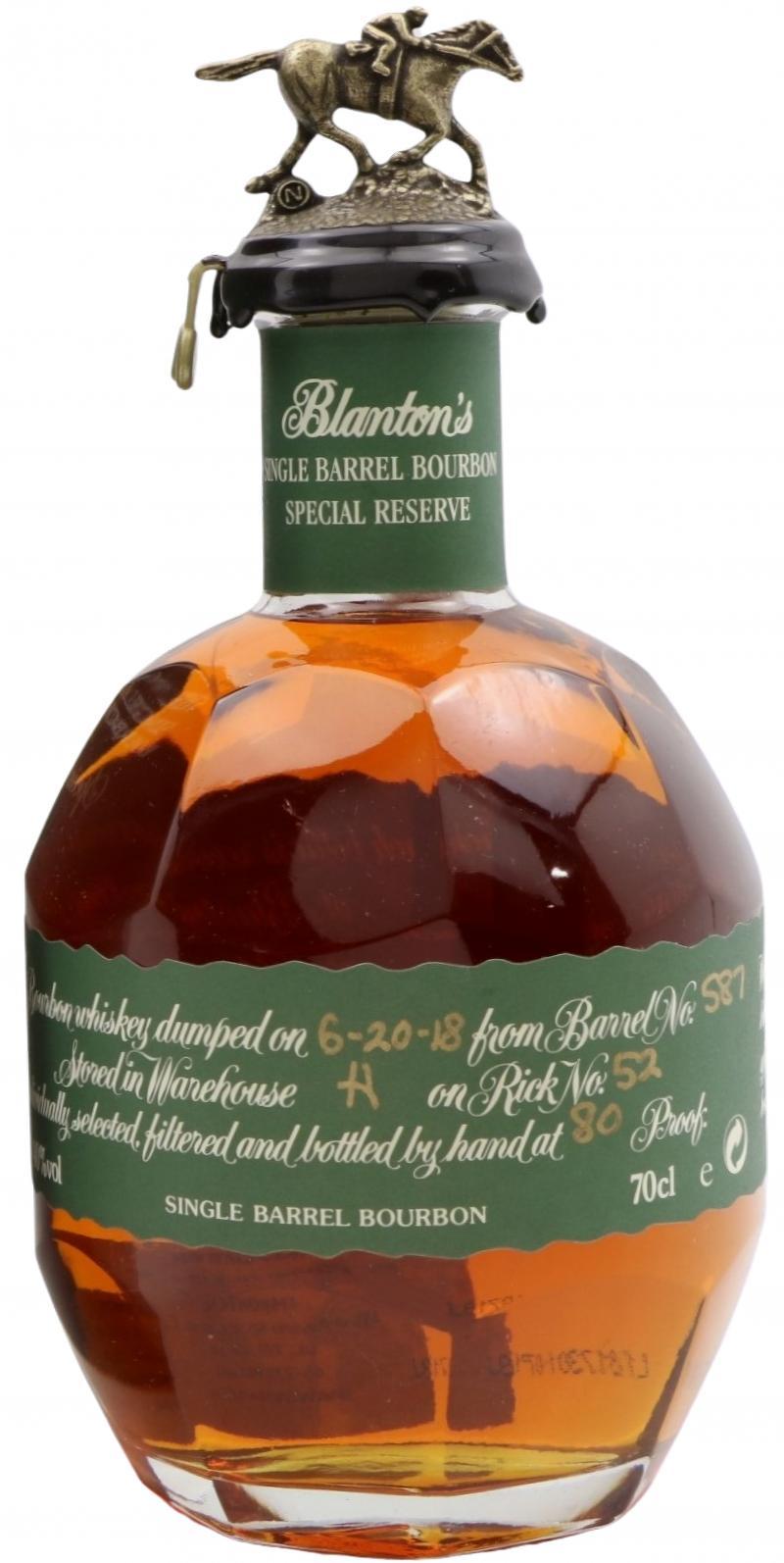 Blanton's Single Barrel Special Reserve