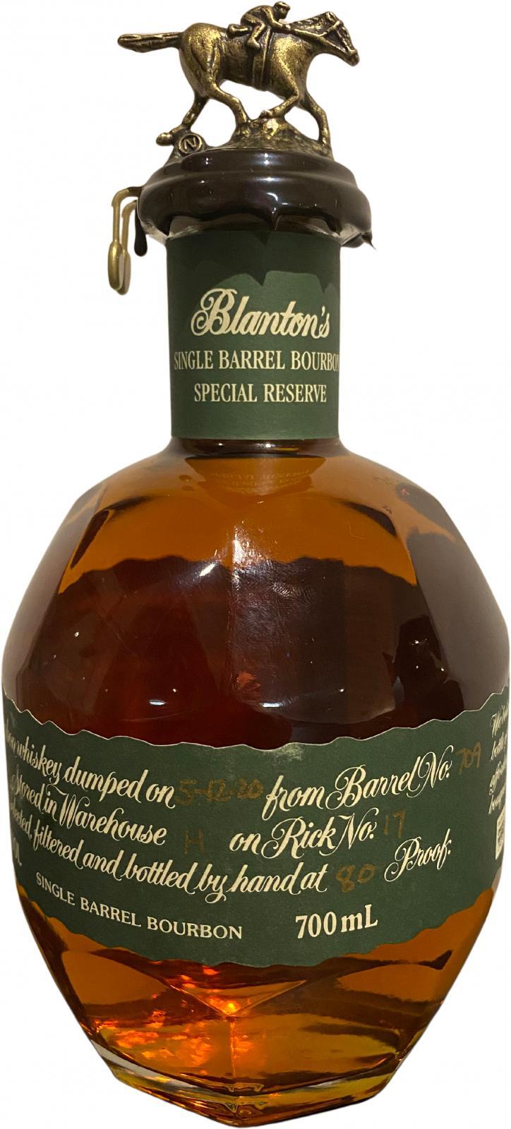 Blanton's Single Barrel Special Reserve