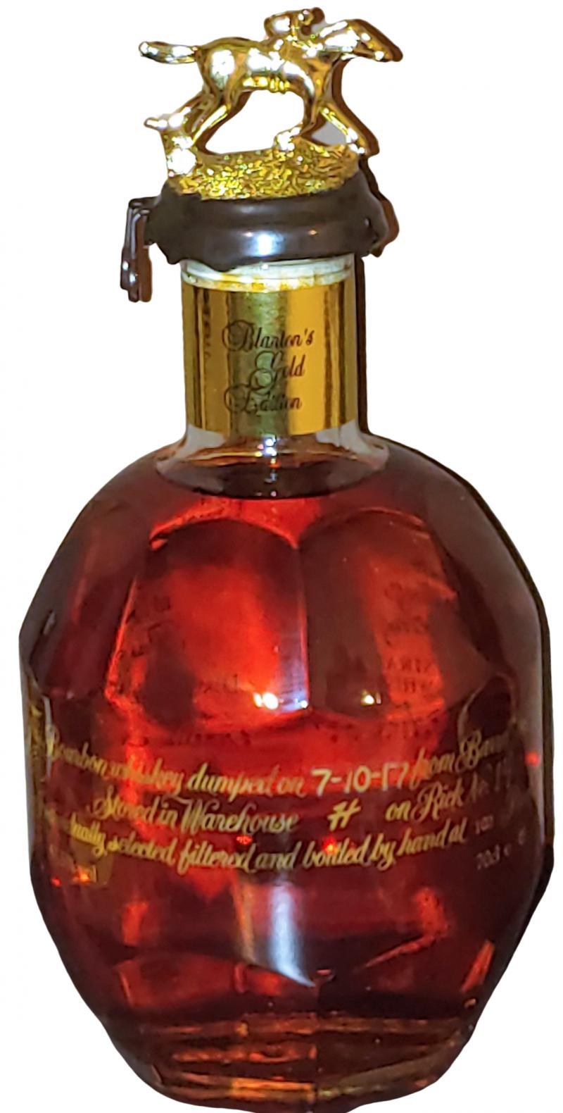 Blanton's Single Barrel Gold Edition