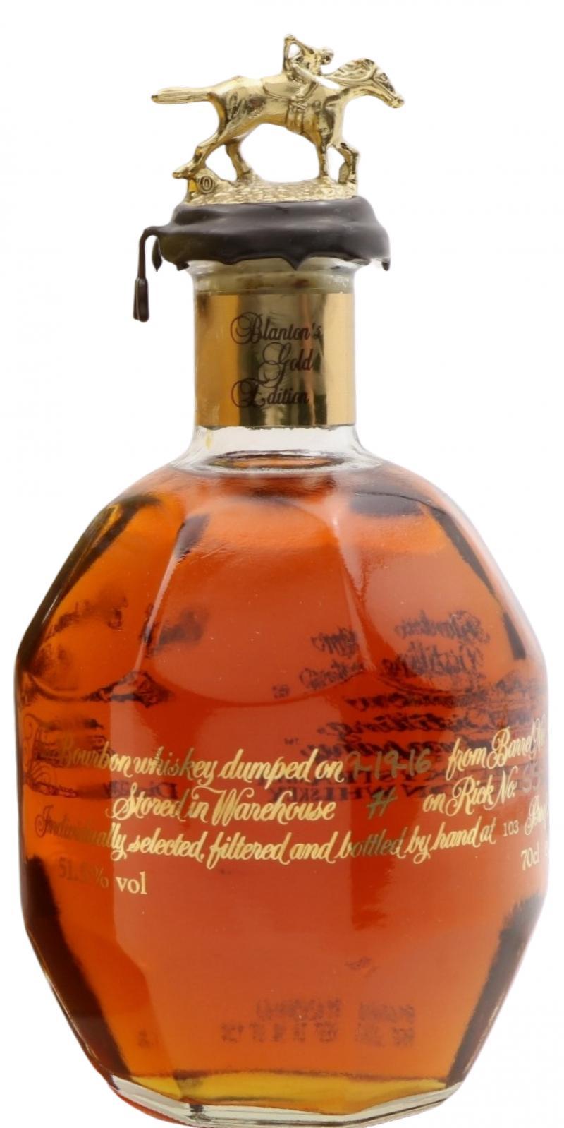 Blanton's Single Barrel Gold Edition