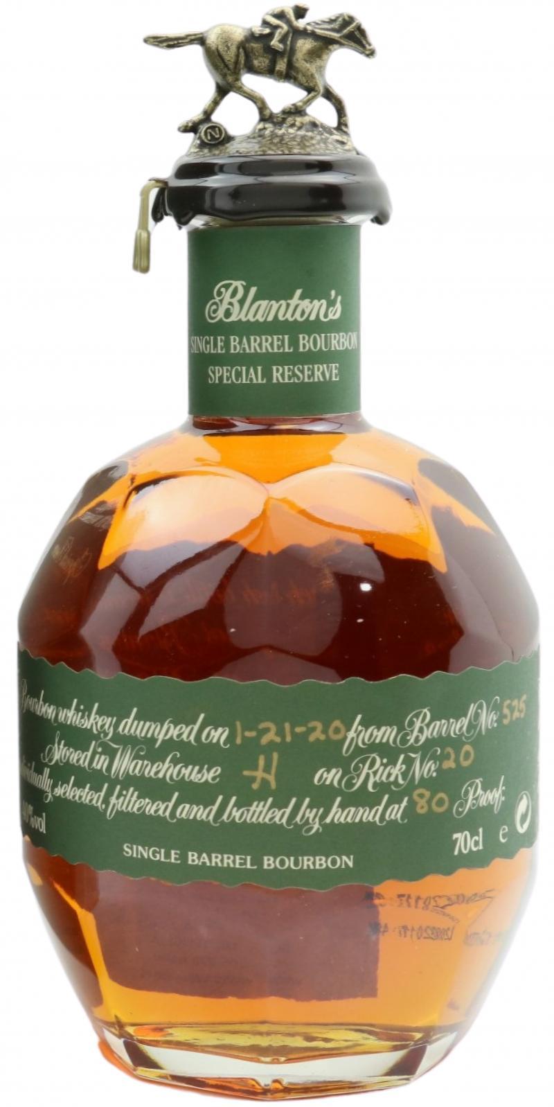Blanton's Single Barrel Special Reserve