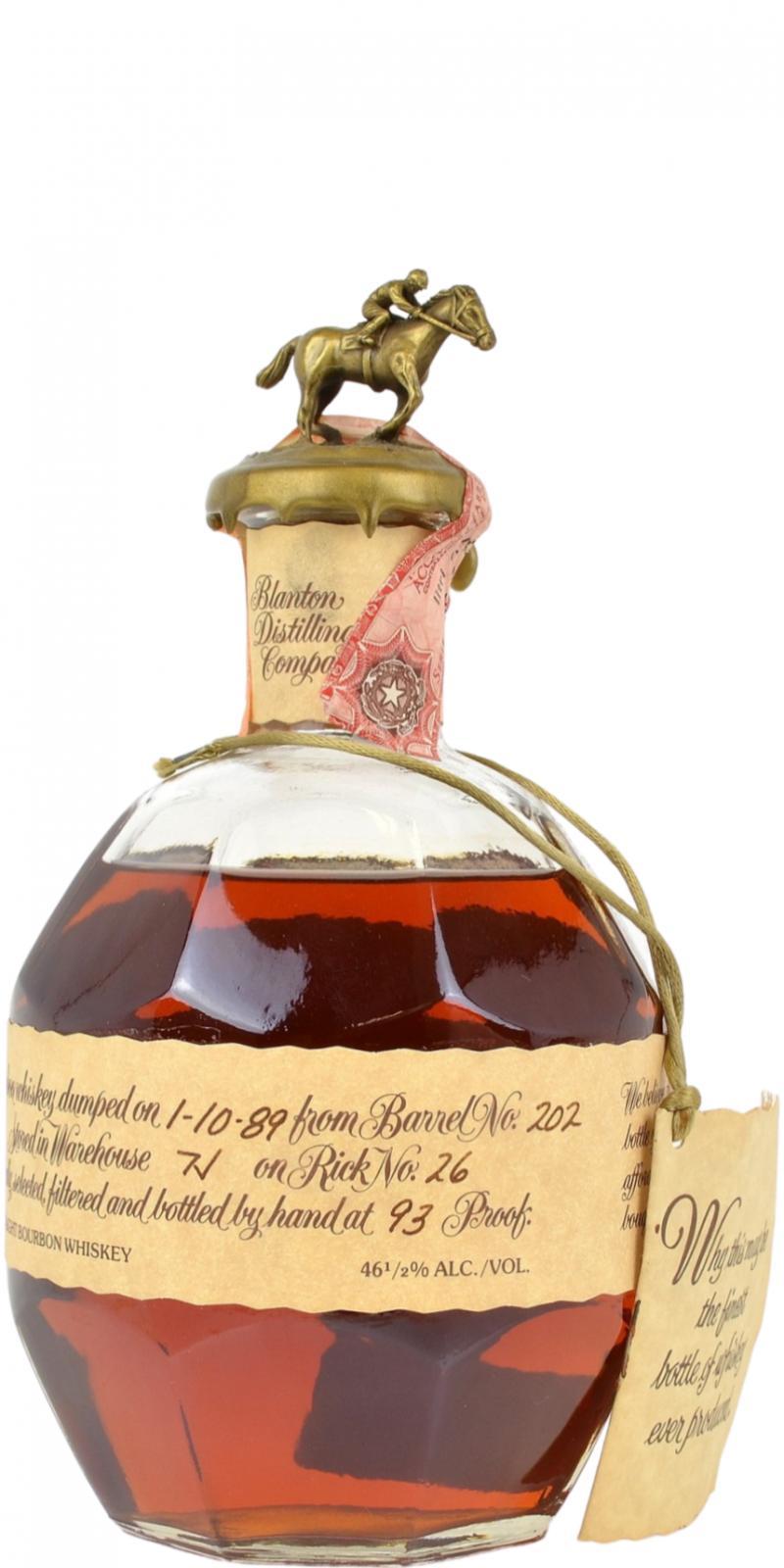 Blanton's Single Barrel