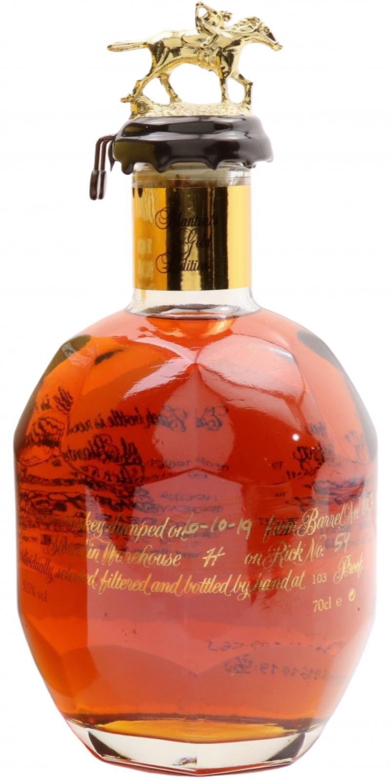 Blanton's Single Barrel Gold Edition