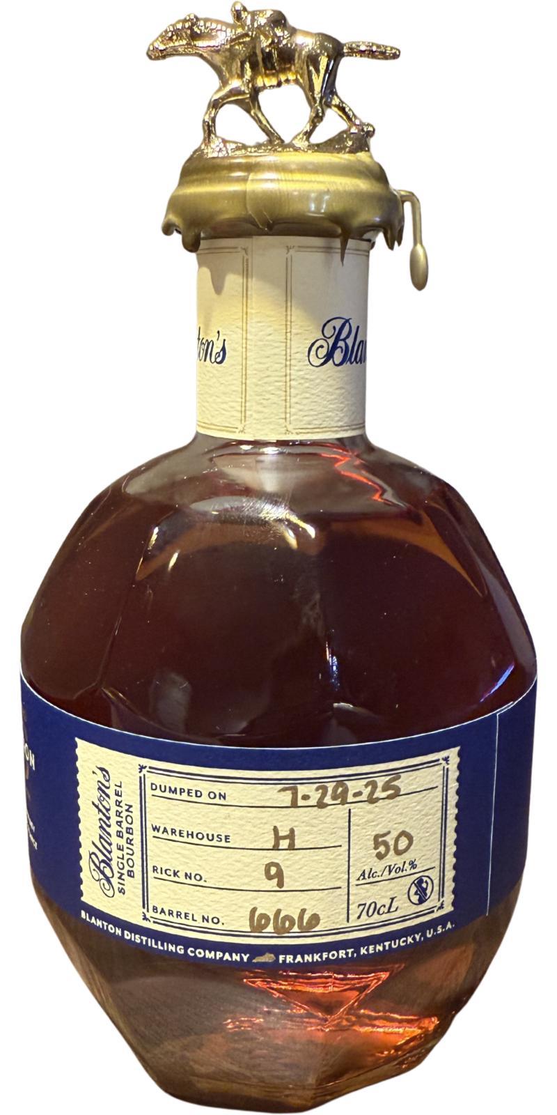 Blanton's Single Barrel LMDW BOUTIQUE EDITION