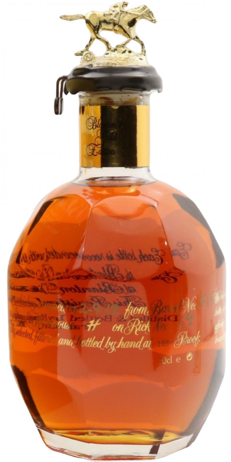 Blanton's Single Barrel Gold Edition