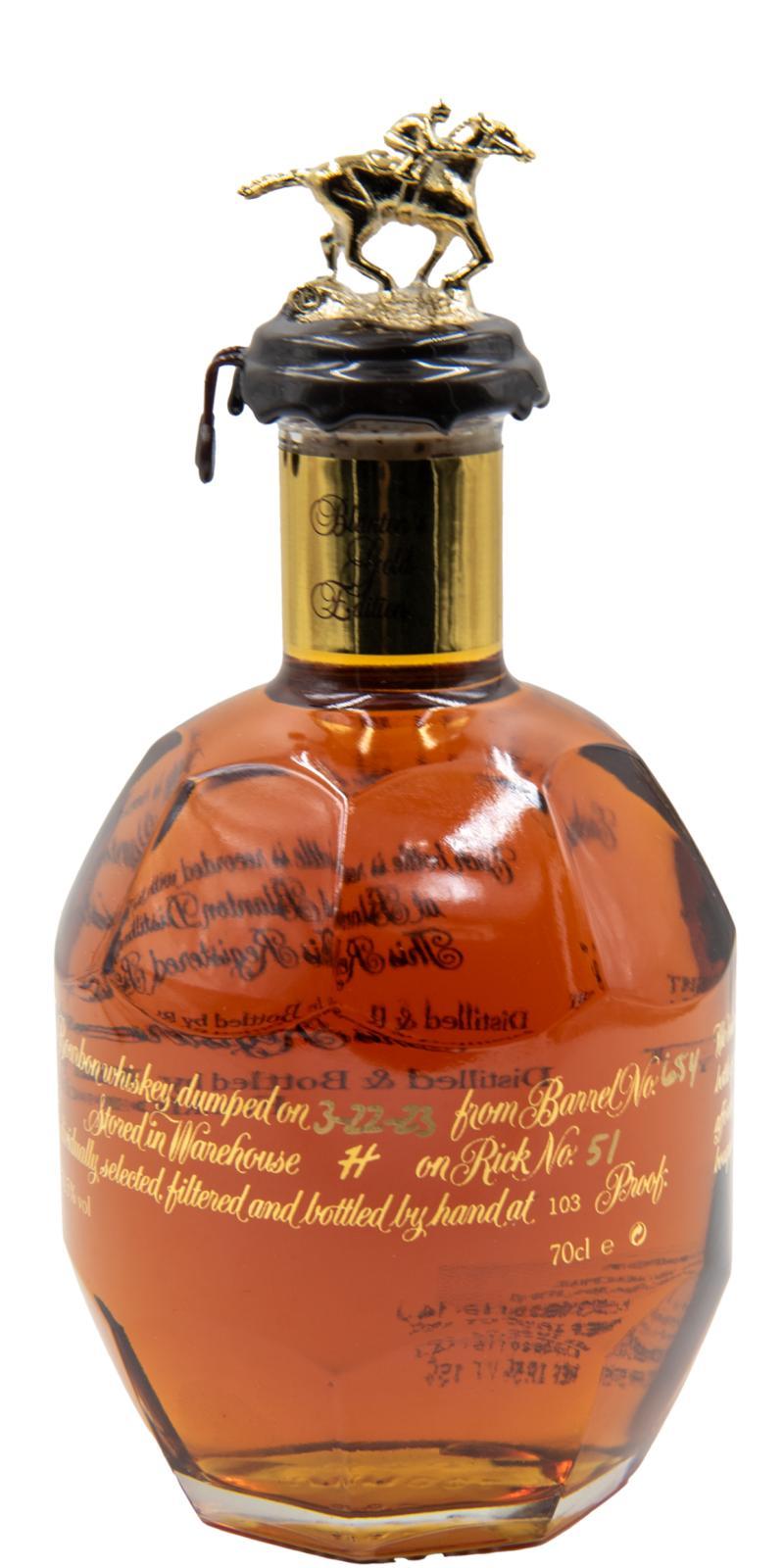 Blanton's Single Barrel Gold Edition