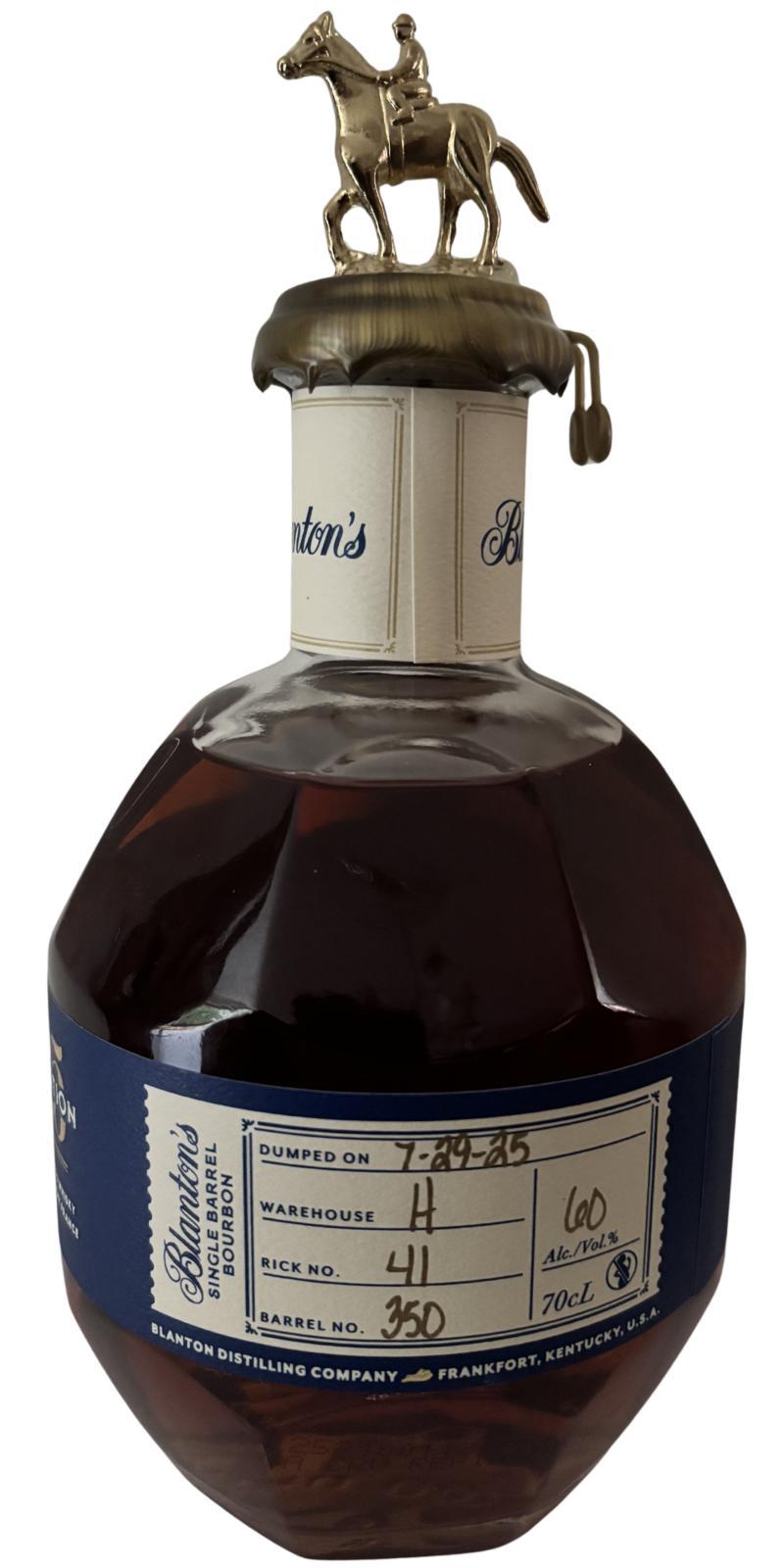 Blanton's Single Barrel