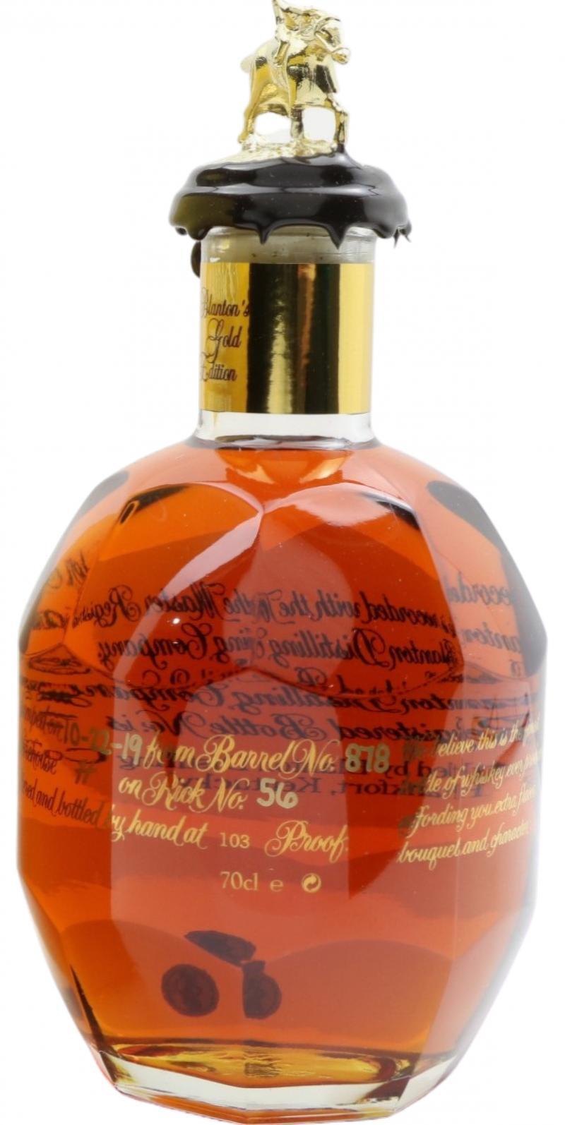 Blanton's Single Barrel Gold Edition