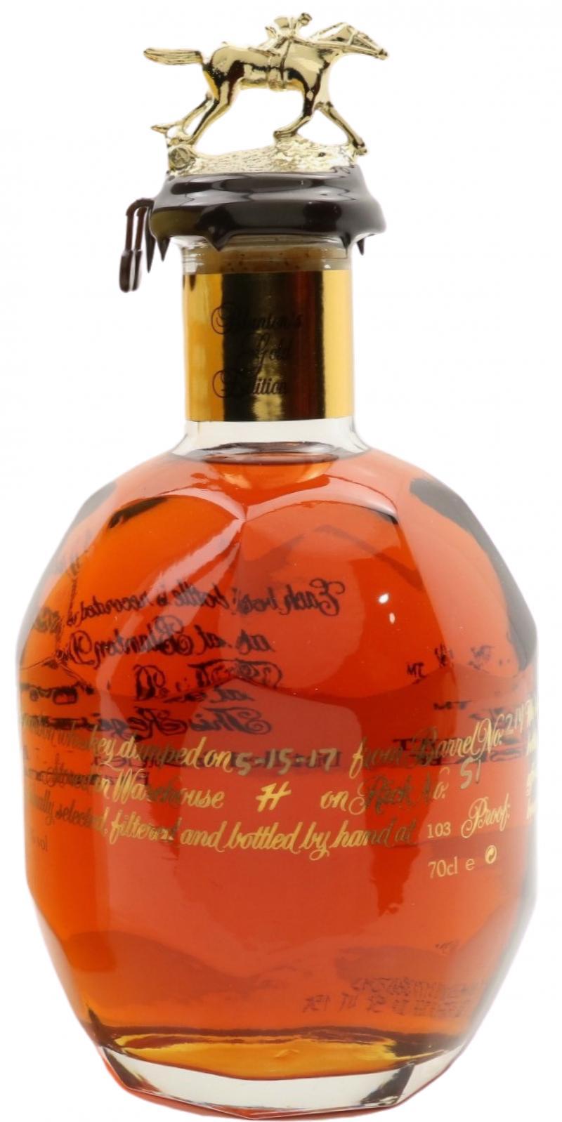 Blanton's Single Barrel Gold Edition