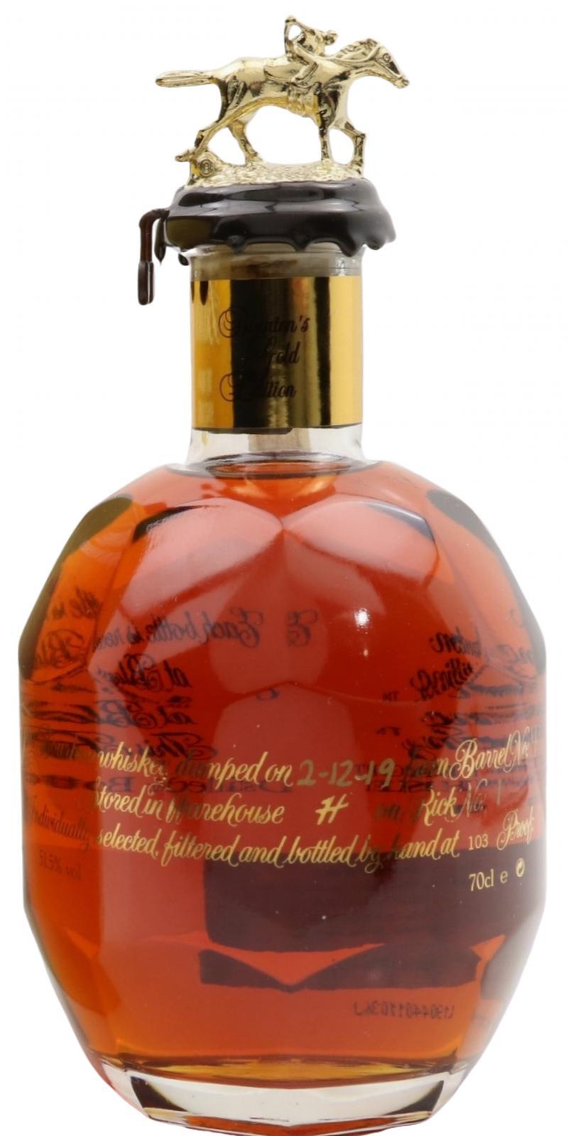 Blanton's Single Barrel Gold Edition