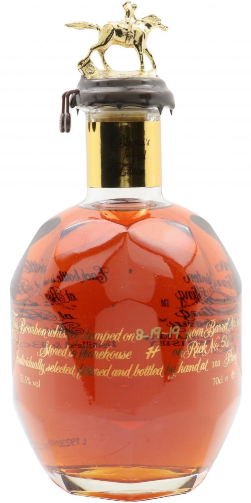 Blanton's Single Barrel Gold Edition