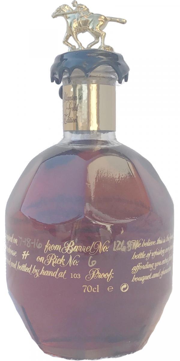 Blanton's Single Barrel Gold Edition