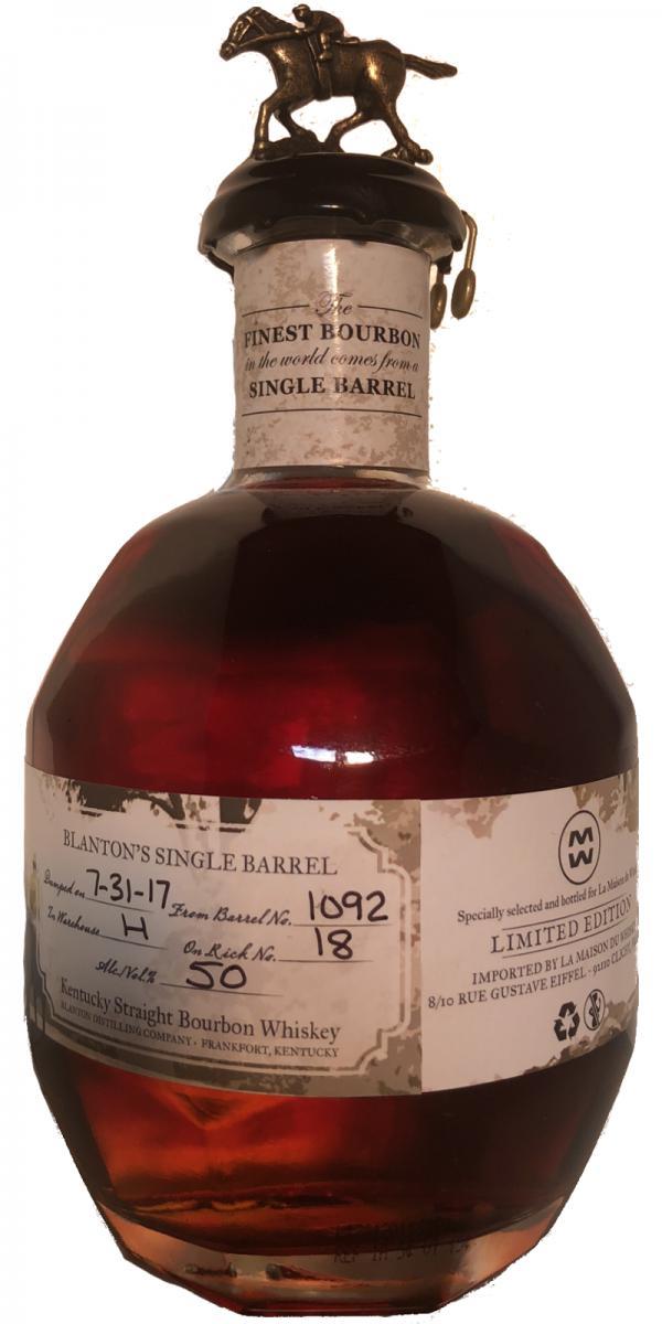 Blanton's Single Barrel