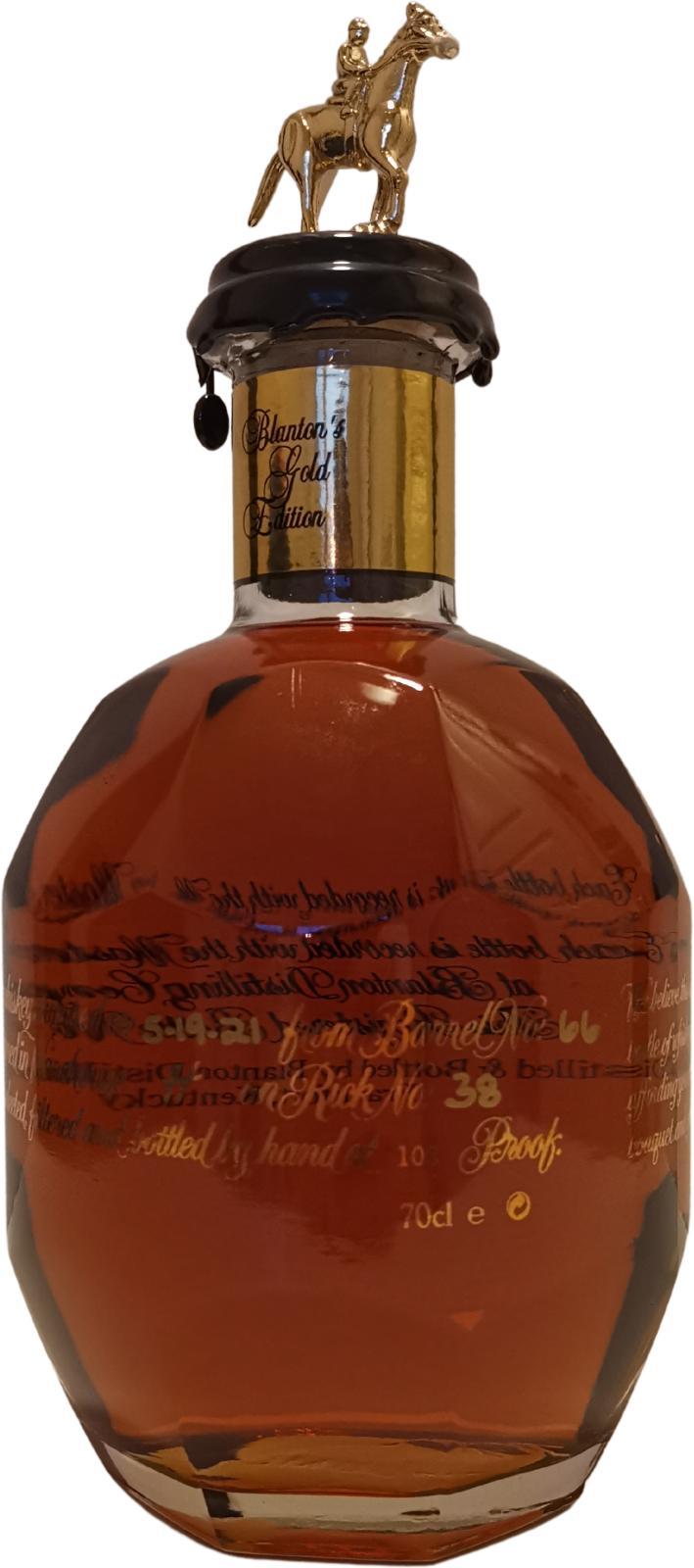 Blanton's Single Barrel Gold Edition